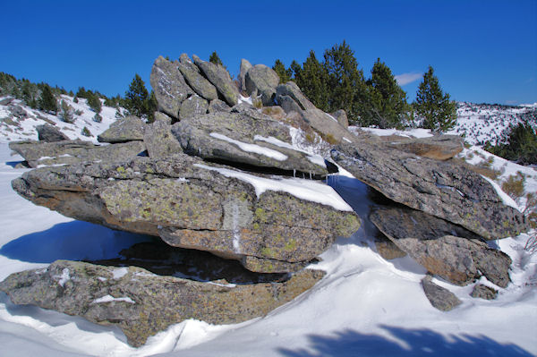 Sur le chemin de la Tossa de Nambet