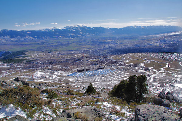 La centrale solaire Thmis et la Cerdagne