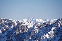 Le Canigou depuis le Pic dels Pedrons