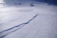 Dunes de neige