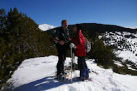 Fred et Camille au sommet du Puig d_Estaques