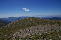 La vue au Sud de la Tossa del Pas dels Lladres