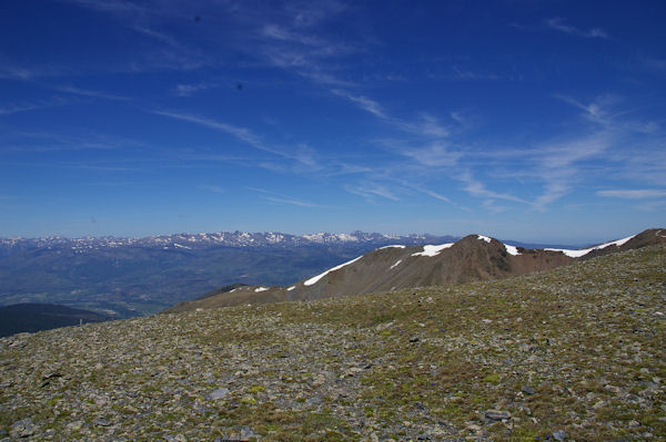 Le Puigmal de Llo, la Cerdagne et le massif du Carlit au fond