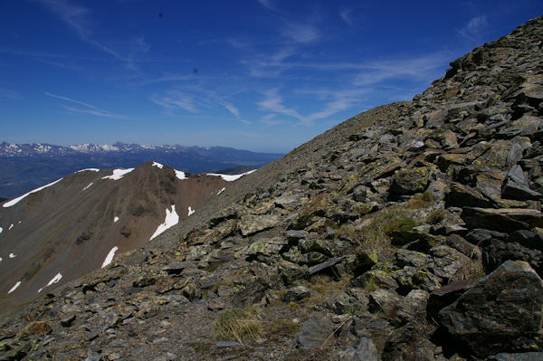 Le Puigmal de Llo et le massif du Carlit au fond