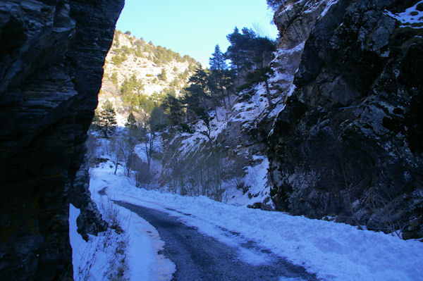 Les gorges du Sgre bien serres  cet endroit