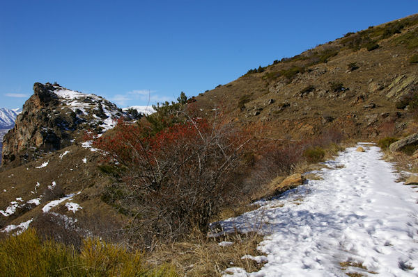 Le chemin vers la chapelle de Sant Feliu