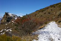 Le chemin vers la chapelle de Sant Feliu