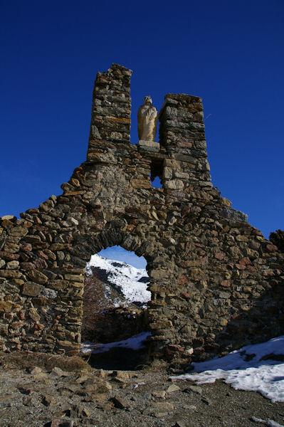 Les ruines de la chapelle Sant Feliu