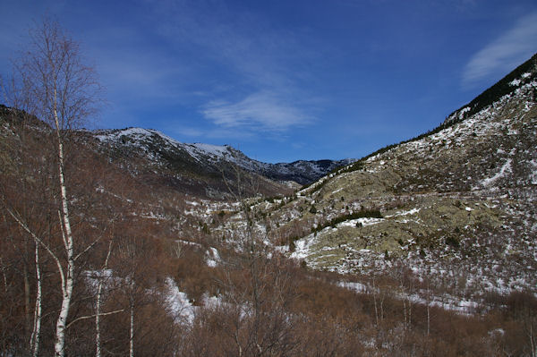 La valle de la rivire d_Angoustrine remontant vers le Lac des Bouillouses