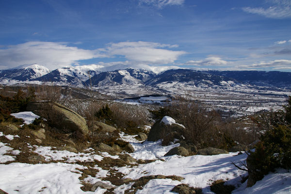 La Cerdagne depuis Cortalet de Nyer