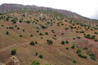 Le sentier sur le djebel Tafenfent