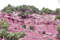 Erosion dans l'Assif Tafenfent