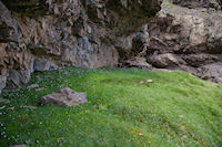 Le bivouac ideal au dessus des cascades de Lepiney