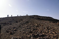 Le dme final pour arriver au sommet du Toubkal