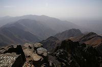 Vue Est depuis le sommet du Toubkal