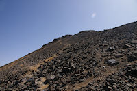 La crete Ouest du Toubkal