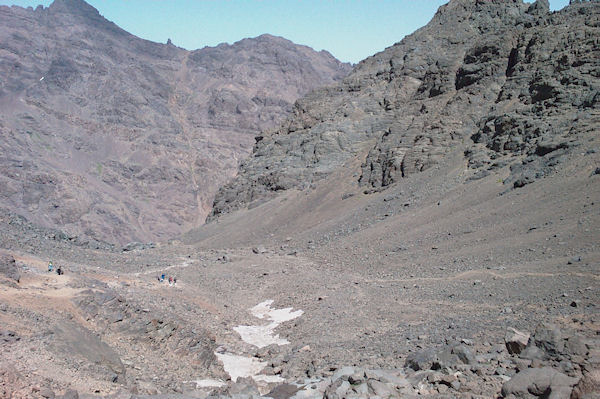 En redescendant du Toubkal