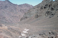 En redescendant du Toubkal