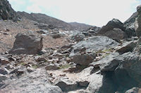 Une derniere photo du Toubkal avant de basculer vers le refuge