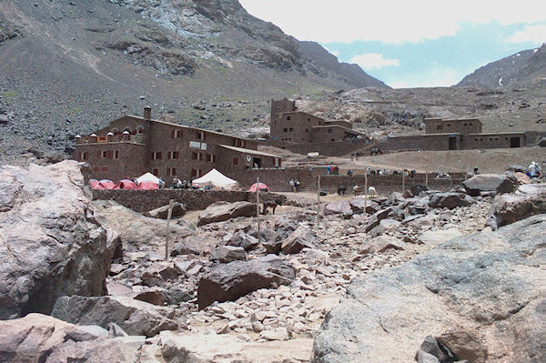 Le refuge du Toubkal