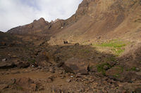 Le refuge du Toubkal au petit matin