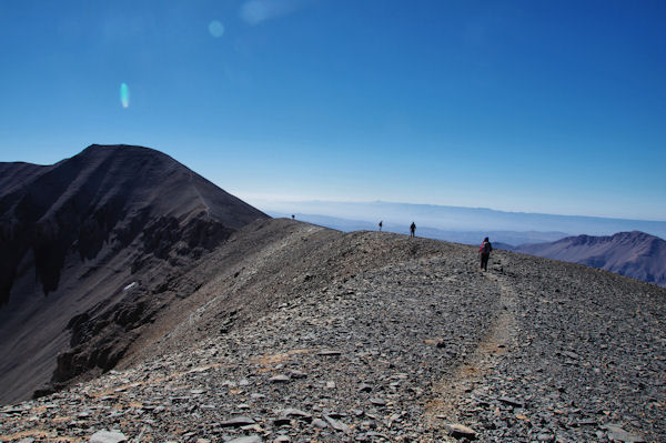 Notre corde tire sur les crtes du M_Goun