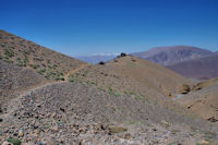 Le sentier au dessus du vallon d_Oulilimt