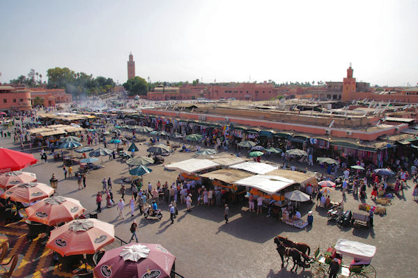 La place Jamaa el Fna
