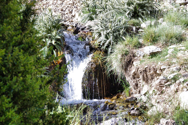 Petite cascade dans l_assif Tafenfent