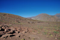 Campement de nomades sur le plateau de Tinoughrine