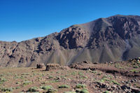 Campement de nomades sur le plateau de Tinoughrine