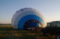 Gonflage du ballon a l'air froid