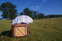 Le ballon au degonflage pres de Rieu Clos