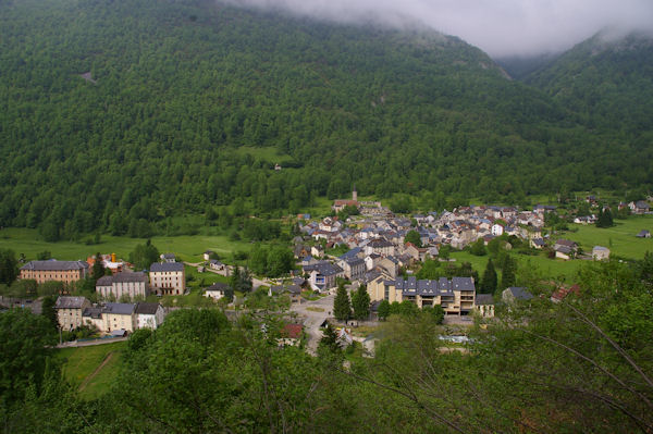 Aulus les Bains depuis Bicoste et Taillade