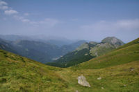 La vallee du Garbet depuis le Port de Saleix