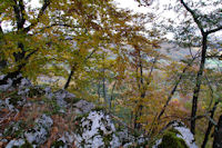 Belles couleurs d'automne sur les cretes de Soula de Bensa