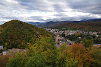 Lavelanet vu de la Croix de Ste Ruffine