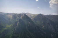 La Coume des Gnioules et le vallon superieur de l'Oriege