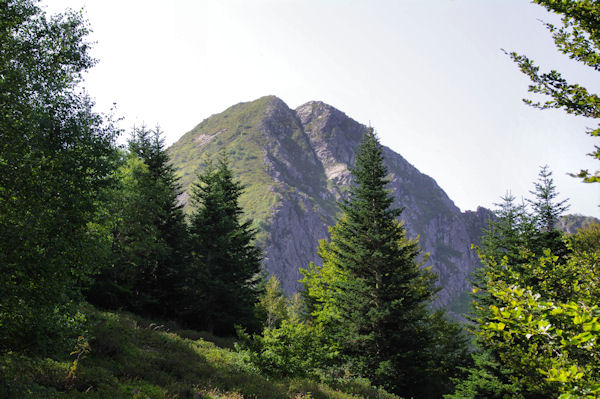 La Dent d_Orlu depuis sous le Sarrat de la Llau