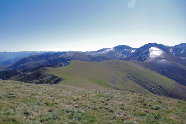 La crte Sud du Pic d_Estibat du Sommet des Griets au Col del_Estagnou