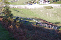 Un parc a bestiaux au Col de Port