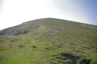 La crte finale de la monte au Pic de Girantes