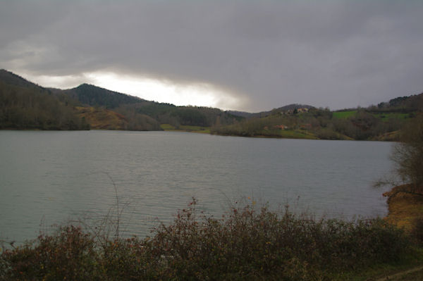 Le Lac de Mondely depuis La Grangette