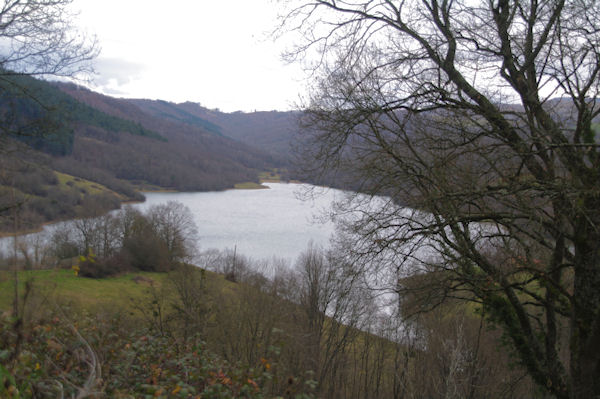 Le Lac de Mondely depuis Terre Rouge