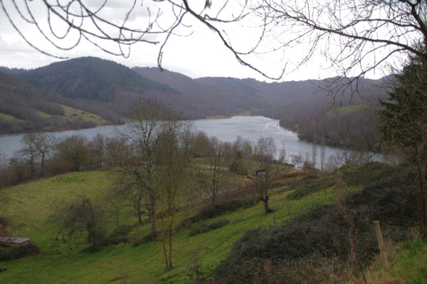 Le Lac de Mondely depuis Mondely