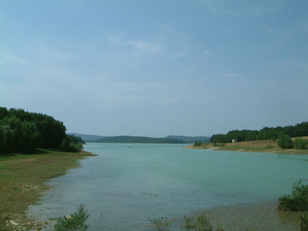 Le Lac Montbel vers Luga