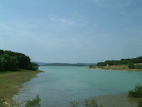 Le Lac Montbel vers Luga