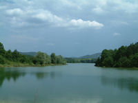 L'extrmit Sud Est du Lac Montbel