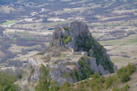 Le chateau cathare de Roquefixade