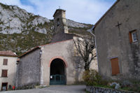 L'eglise de Roquefixade